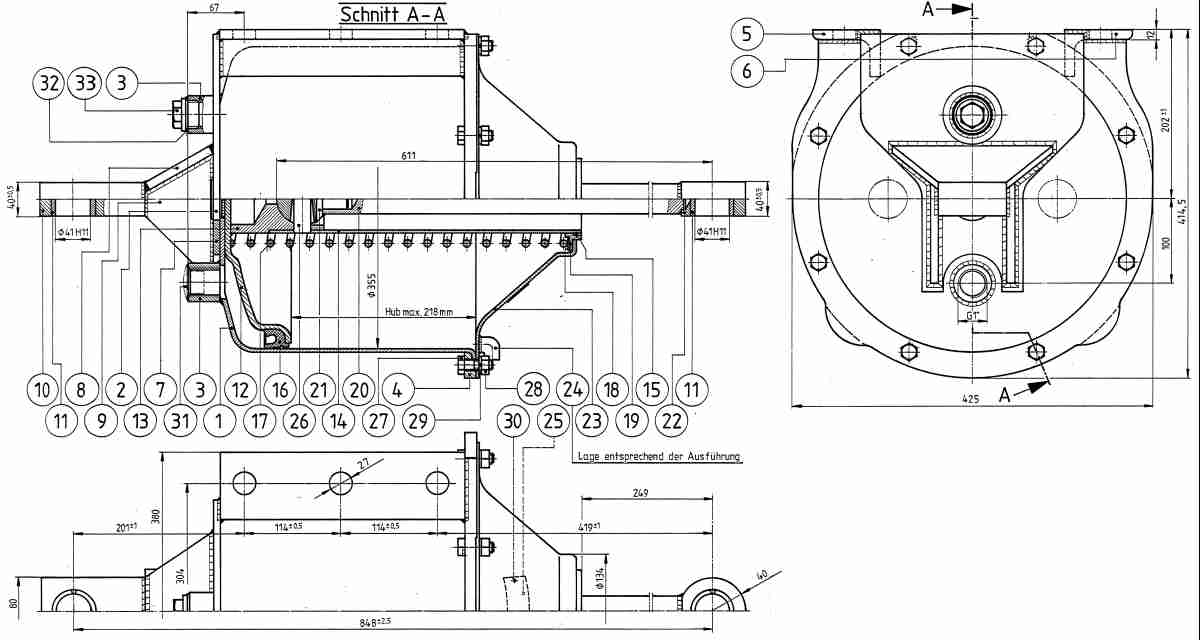 cilindro de frenos BZ 14 D5